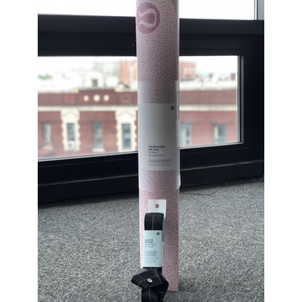 Lululemon Reversible Yoga Mat and Carrying Strap